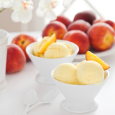Creamy Homemade Nectarine Gelato