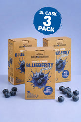 Pure Blueberry Juice - 3 x 2L
