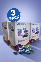 Pure Blueberry Juice - 3 x 2L