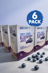 Pure Blueberry Juice - 6 x 2L