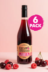 Cherry & Raspberry Juice - 6 x 750ml