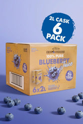 Pure Blueberry Juice - 6 x 2L