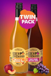 Twin Pack - Grape and Peach & Nectarine Mix