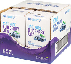 Pure Blueberry Juice - 3 x 2L