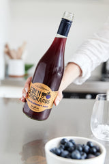 A Bottle of Eden Orchard's Pure Blueberry Juice - 750ml each (Stylised)
