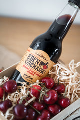 A Bottle of Eden Orchard's Sparkling Cherry Drink - 330ml Each