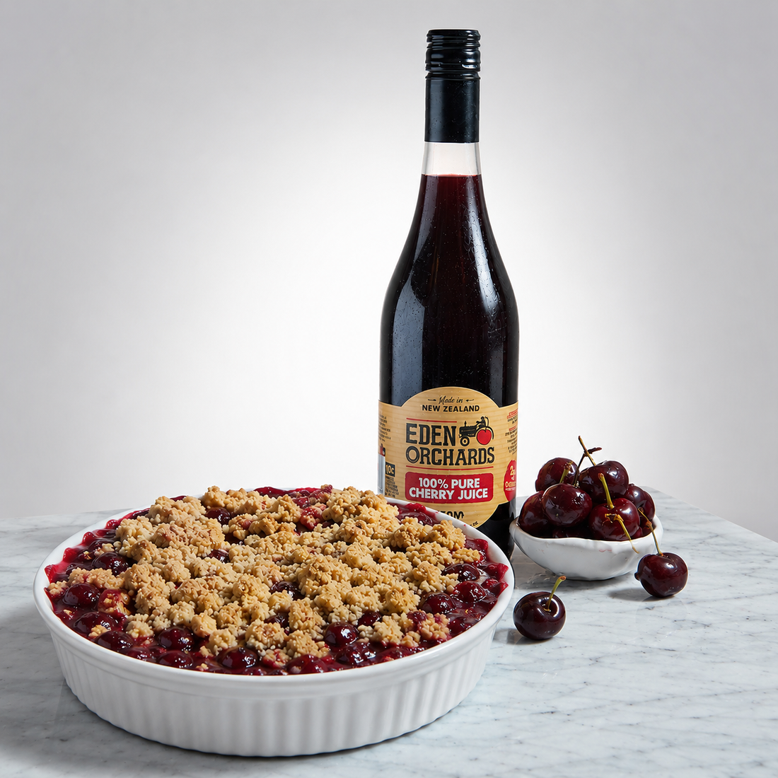 Winter Cherry Crumble