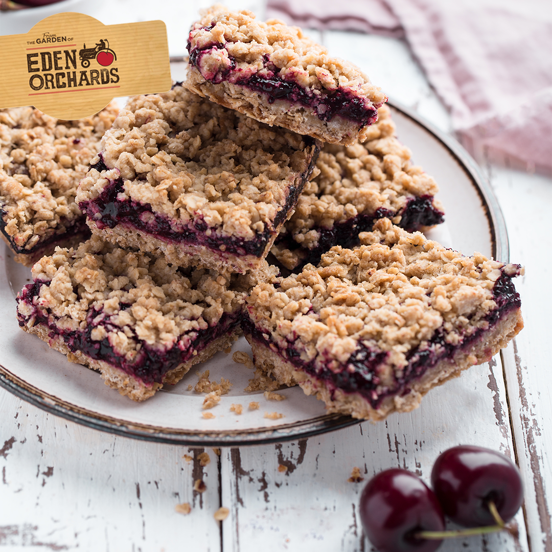 Cherry Streusel Bars (A Cosy Winter Warmer!)