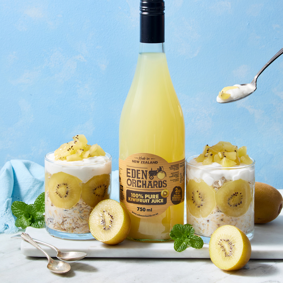 Gold Kiwifruit Bircher Muesli: A Winter Wellness Breakfast