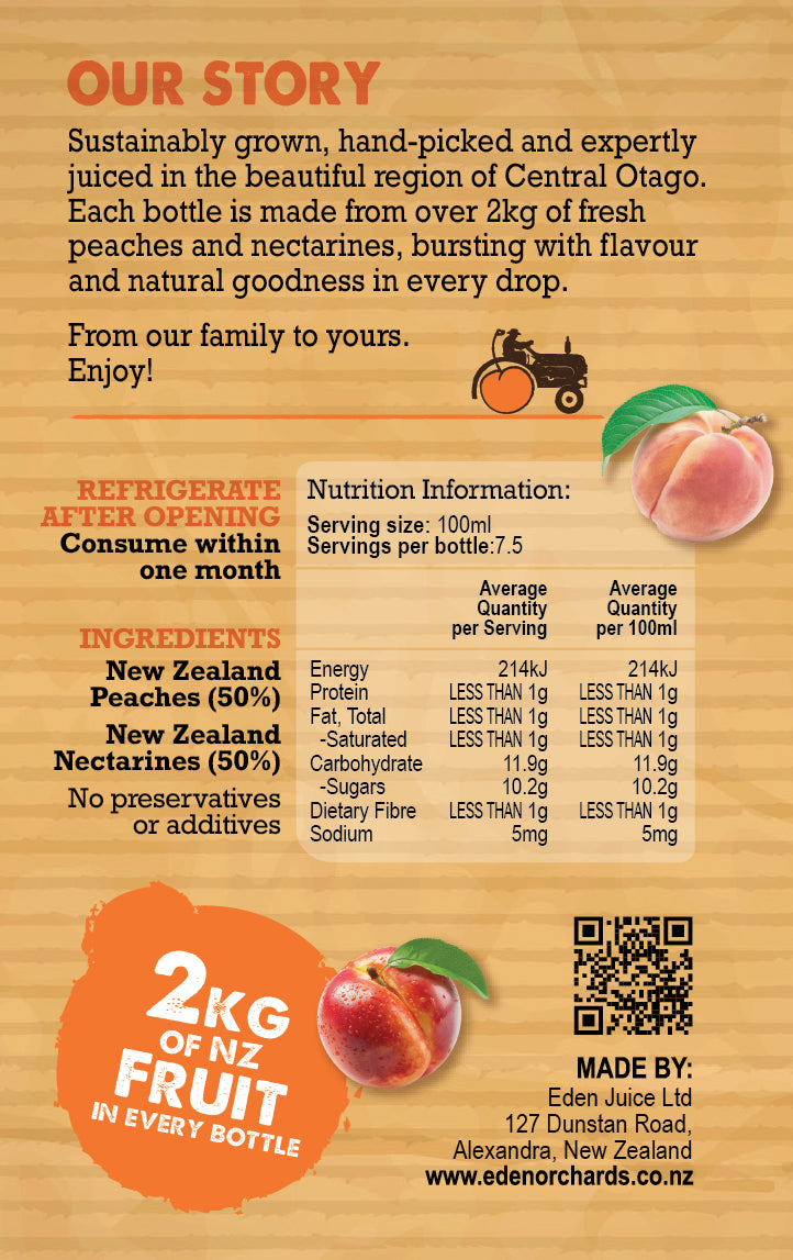 Peach & Nectarine Juice