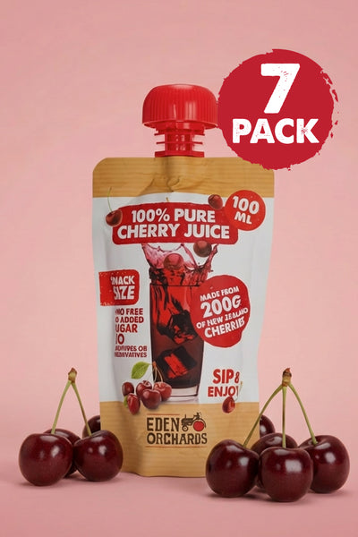 7 x 100ML Pure Cherry Juice – Eden Orchards