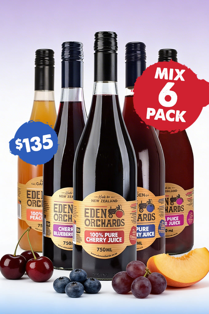 Pure Peach Juice 6 x 750ml | NZ Central Otago – Eden Orchards