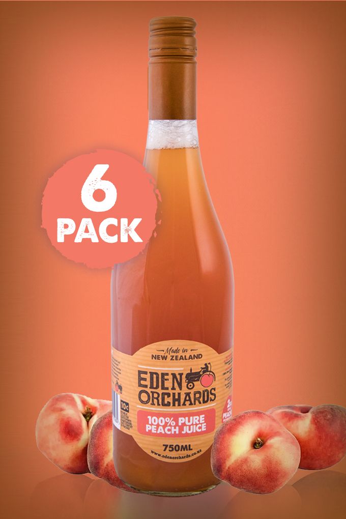 Pure Peach Juice  - 6 x 750ml