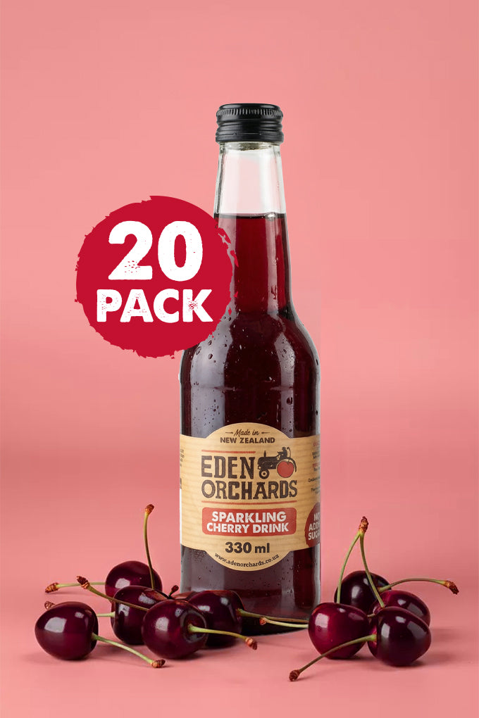 Sparkling Cherry Juice - 20 Pack