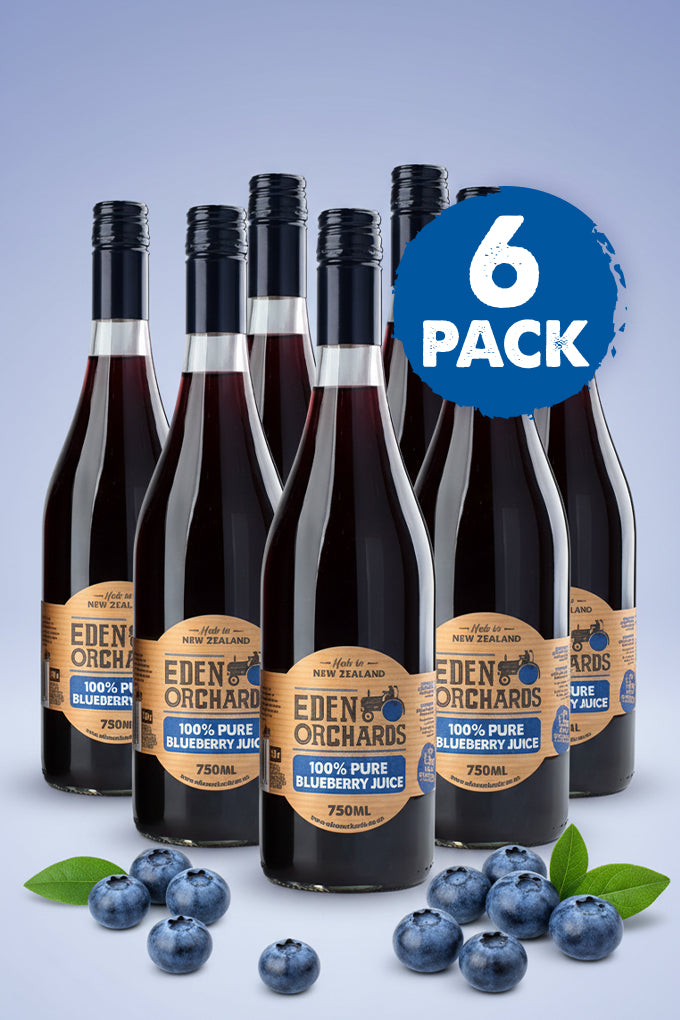 Pure Blueberry Juice  - 6 x 750ml