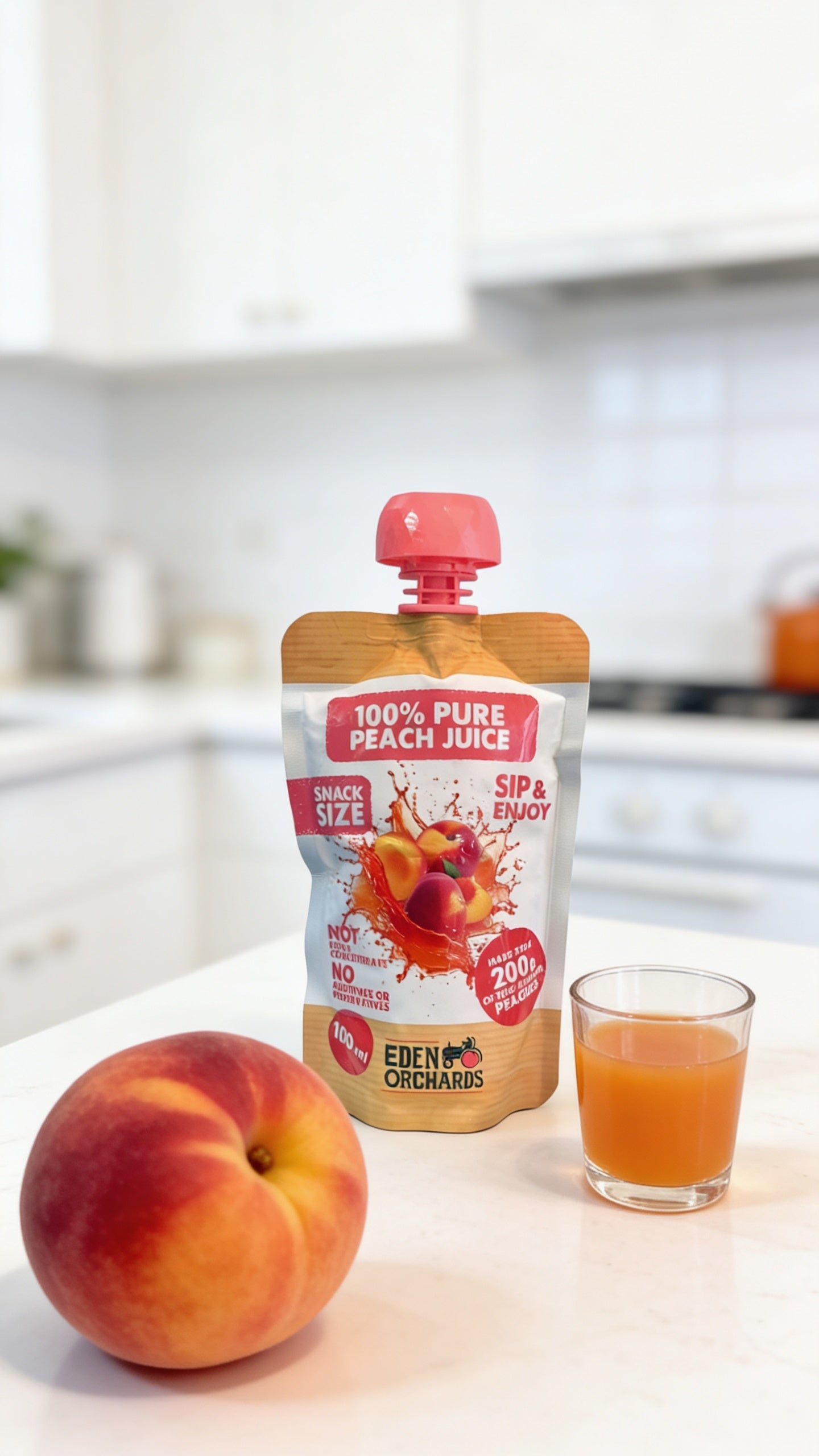 7 x 100mL  Peach Juice
